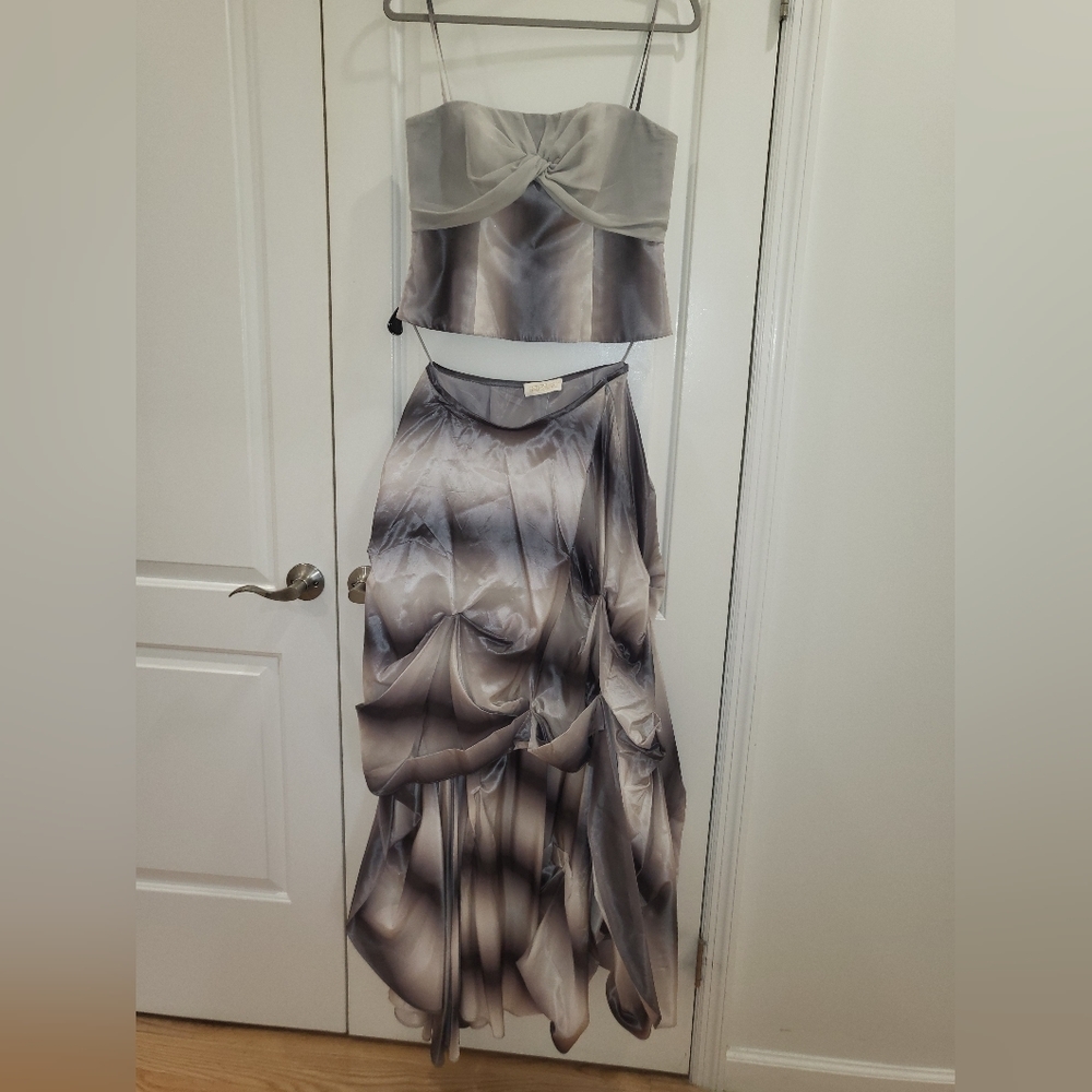 3. NWT CARLO PIGNATELLI TOP IT 42 & GATHERED DETAILED SKIRT IT 40